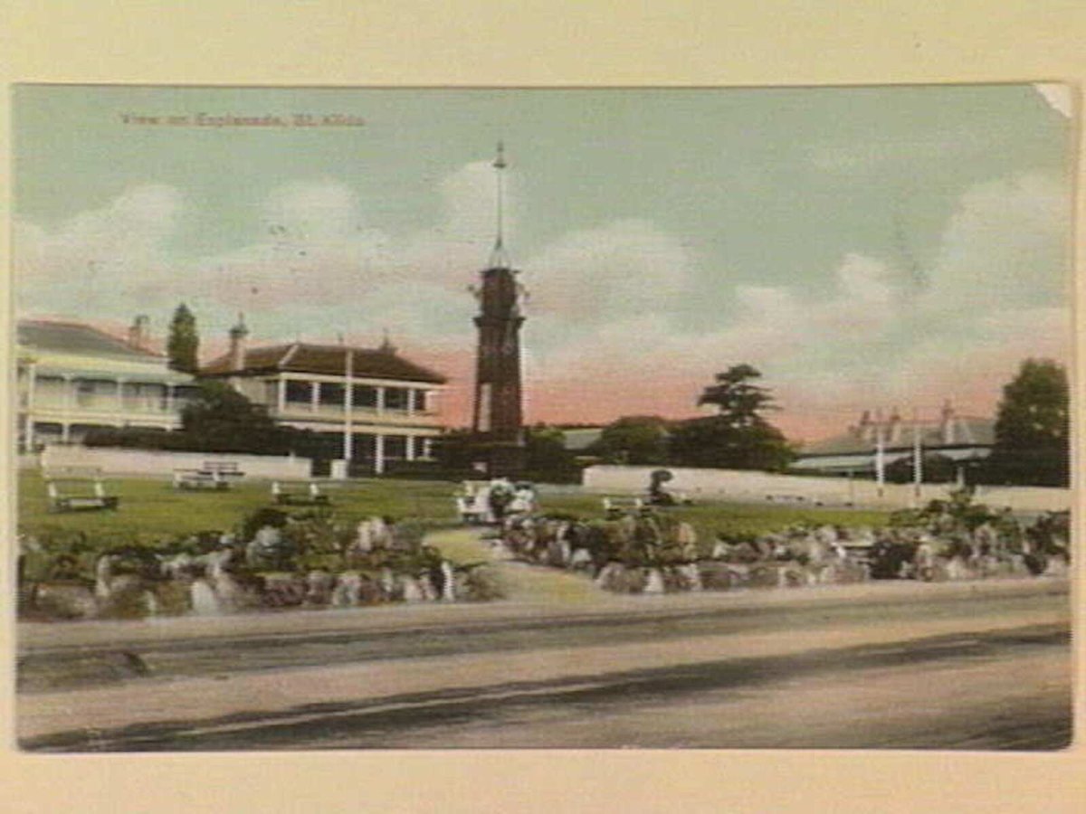 View on Esplanade, St. Kilda, St Kilda (c. 1907)