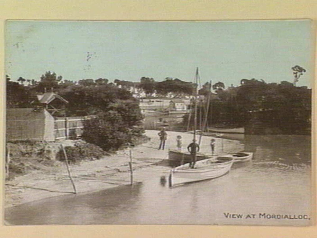 VIEW AT MORDIALLOC (c. 1906)
