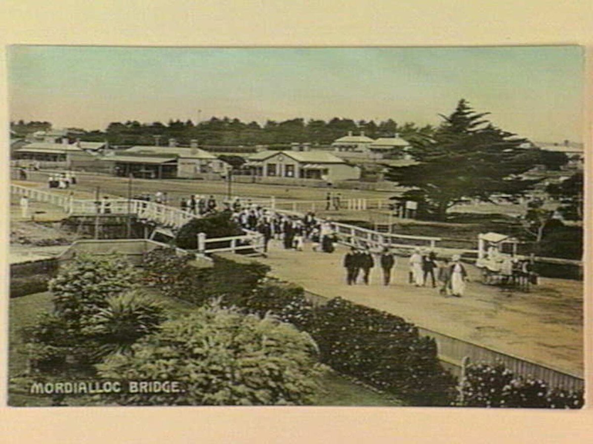 MORDIALLOC BRIDGE (c. 1910)