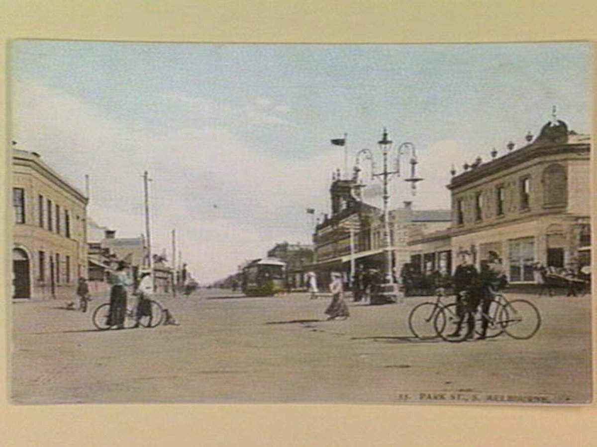 PARK ST., S. MELBOURNE (c. 1908)