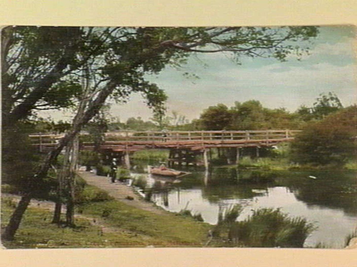 Bridge, Kannanook Creek, Frankston, near Melbourne (c. 1907)