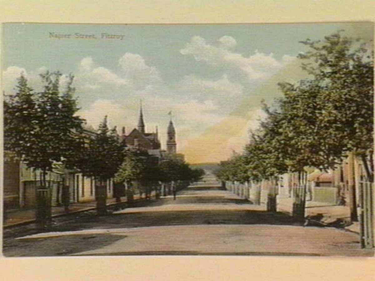 Napier Street, Fitzroy (c. 1908)