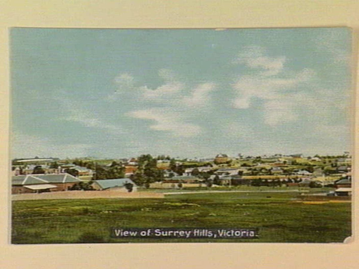 View of Surrey Hills, Victoria (c. 1908)