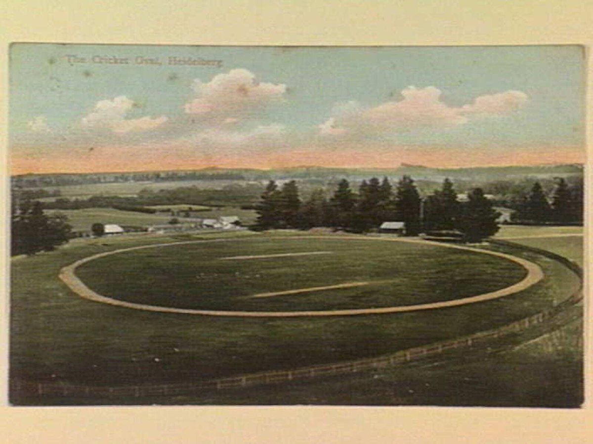 The Cricket Oval, Heidelberg (c. 1907)