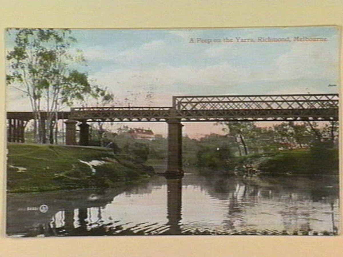 A Peep on the Yarra, Richmond, Melbourne (c. 1906)