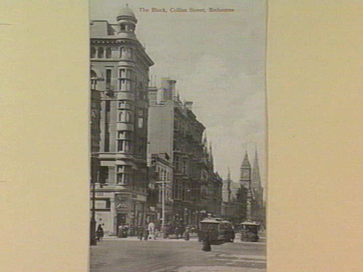 The Block, Collins Street, Melbourne, Melbourne City (c. 1908)