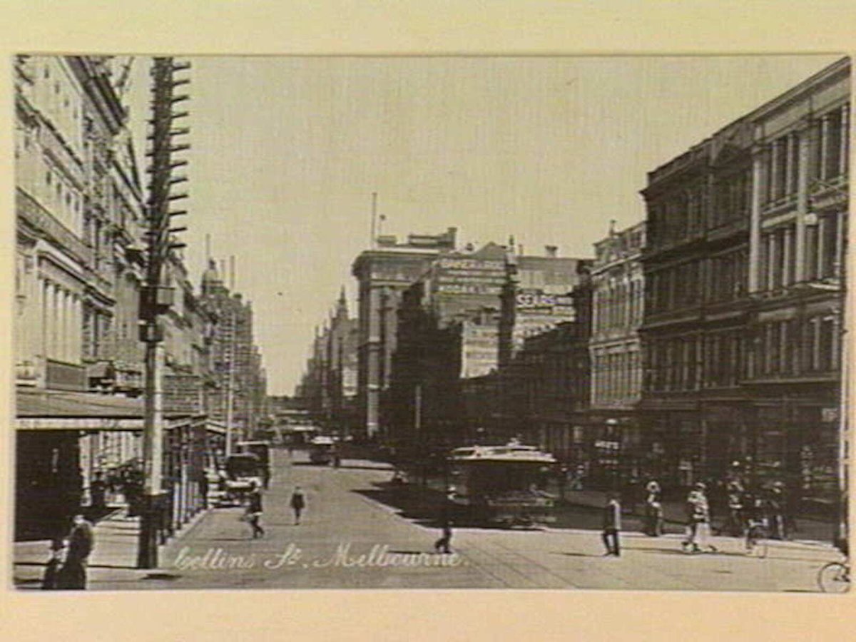 Collins St., Melbourne, Melbourne City (c. 1910)