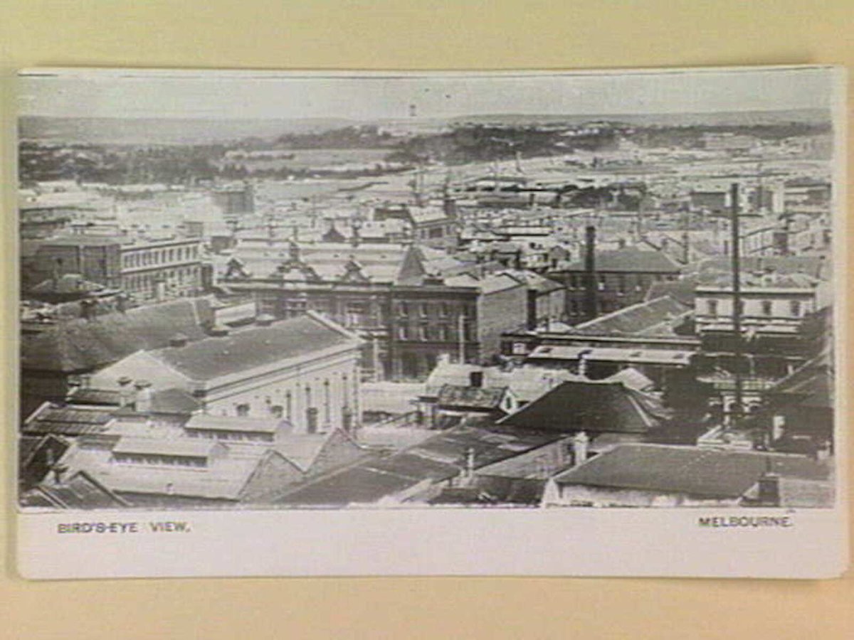 BIRD'S-EYE VIEW, MELBOURNE (c. 1903)