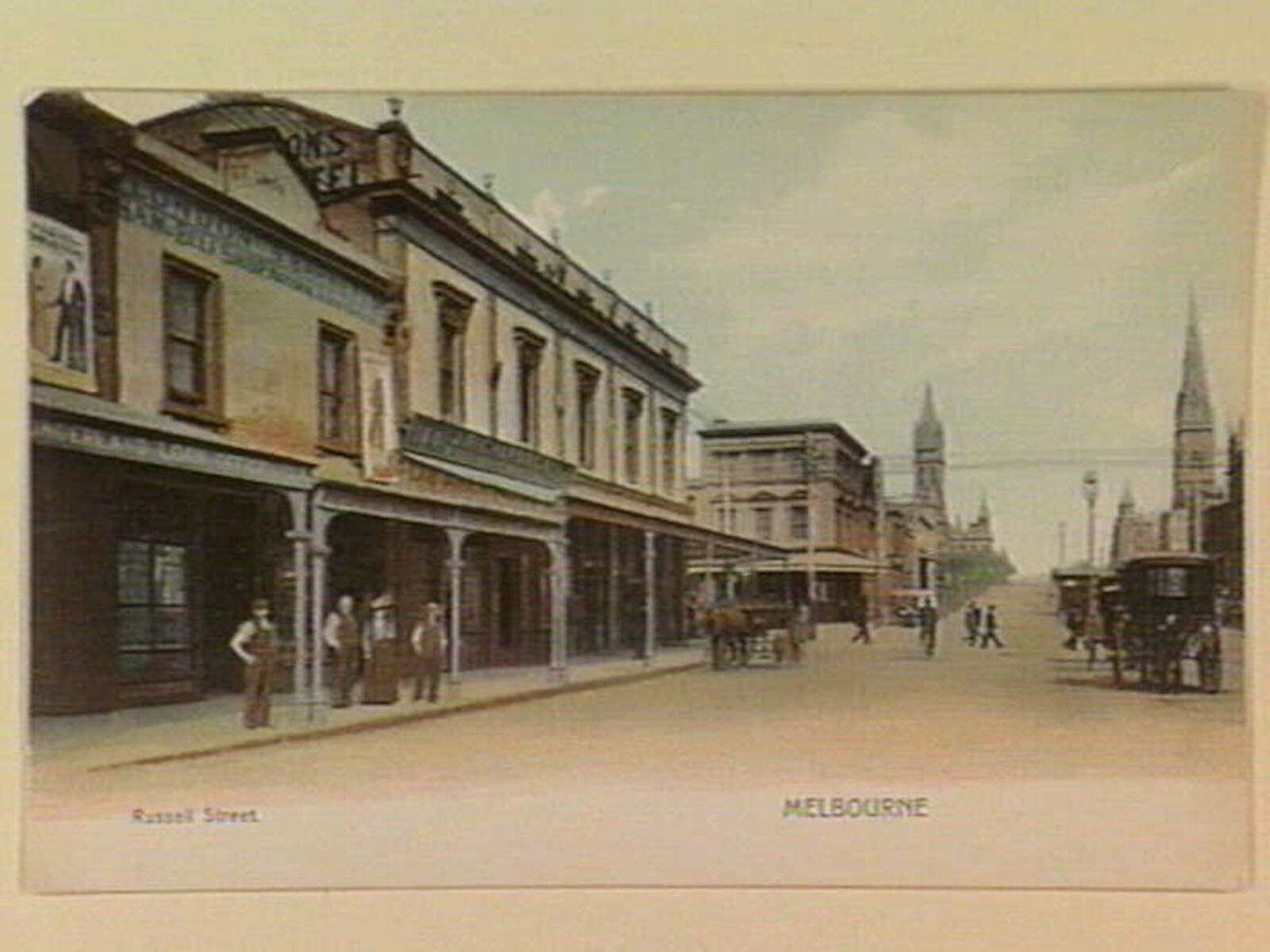 Russell Street. MELBOURNE, Melbourne City (c. 1905)