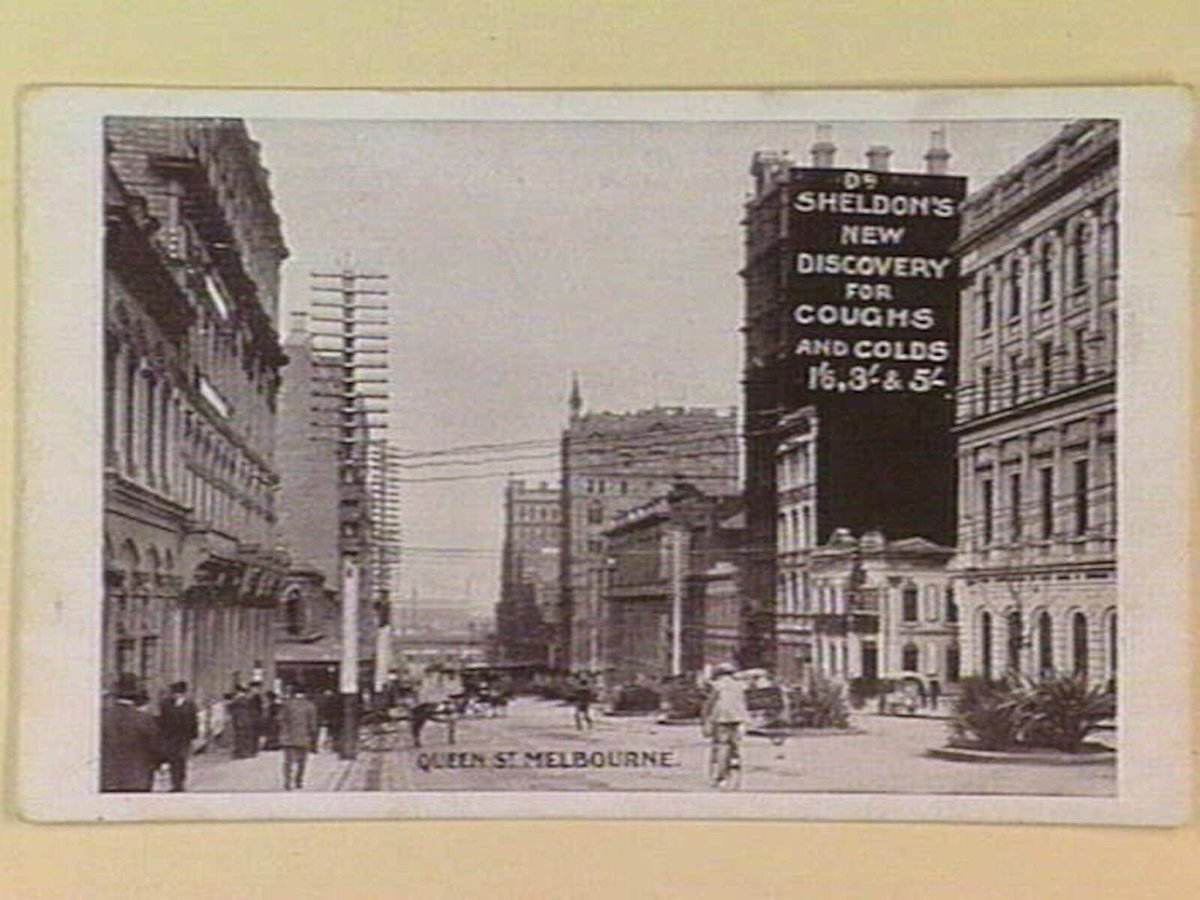 QUEEN ST. MELBOURNE, Melbourne City (c. 1910)