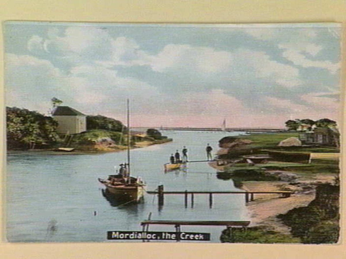 Mordialloc, the Creek (c. 1909)