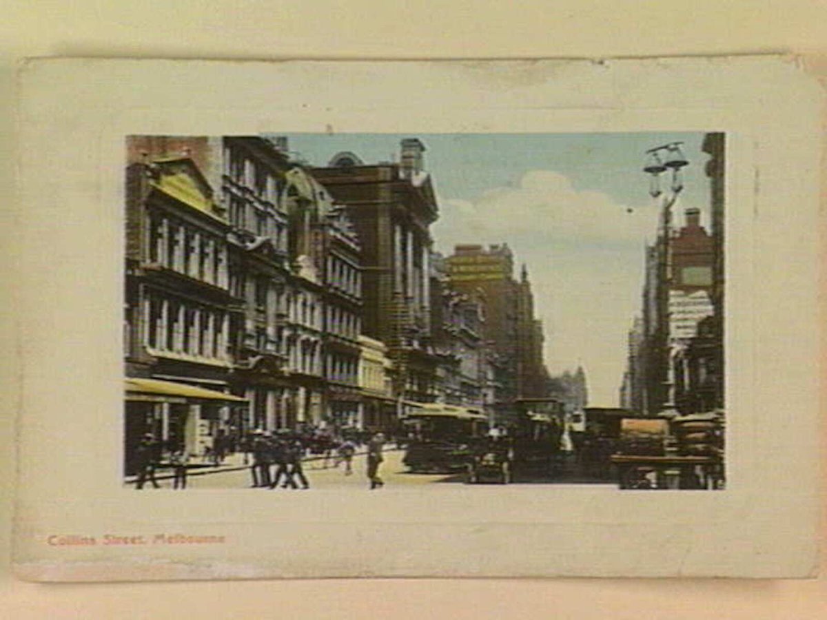 Collins Street, Melbourne, Melbourne City (c. 1910)