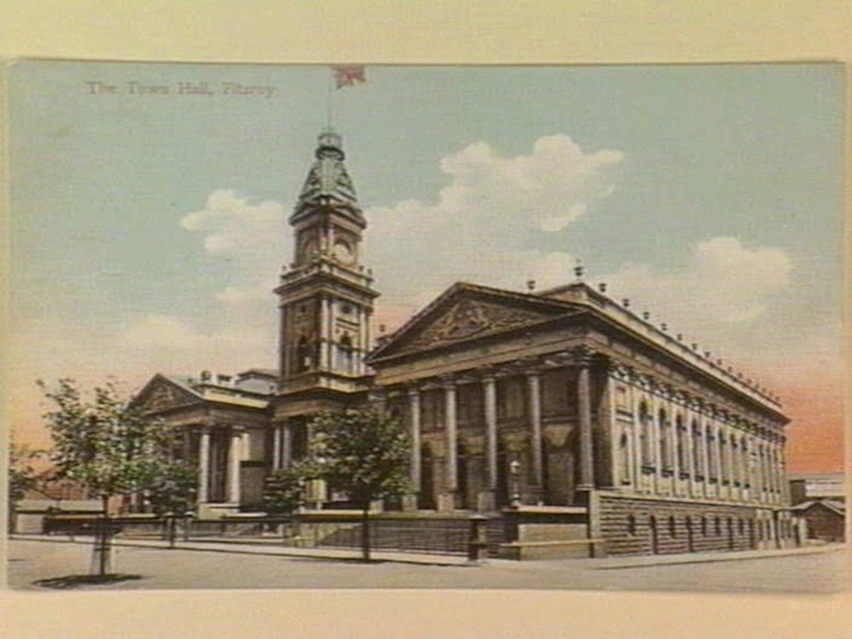The Town Hall, Fitzroy (c. 1908)