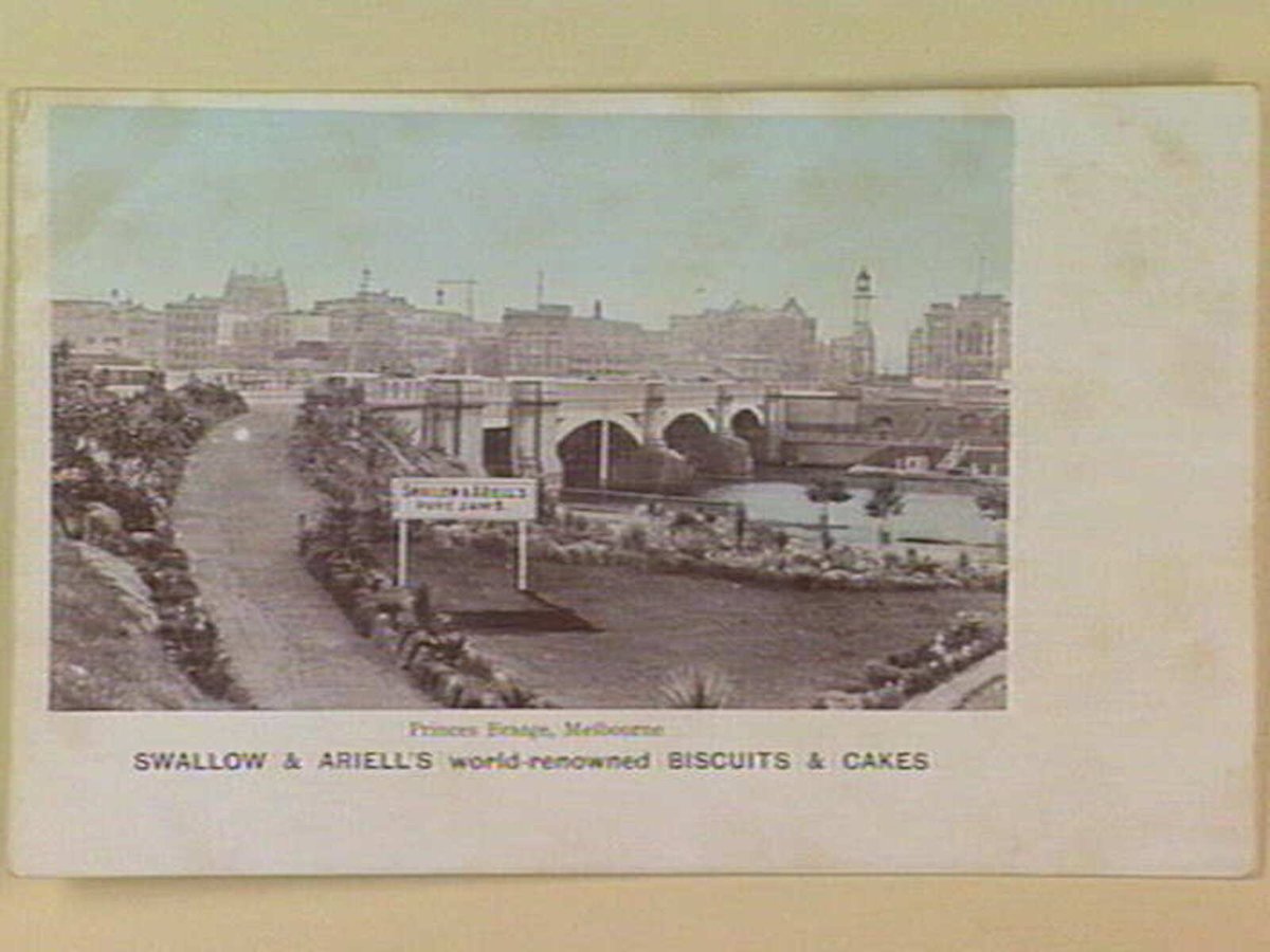 Princes Bridge, Melbourne, Melbourne City (c. 1904)