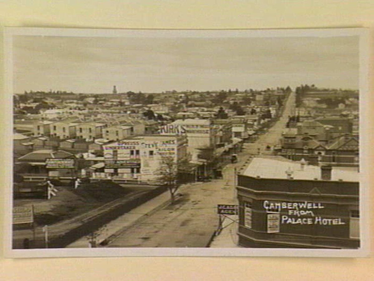 CAMBERWELL FROM PALACE HOTEL (c. 1908)