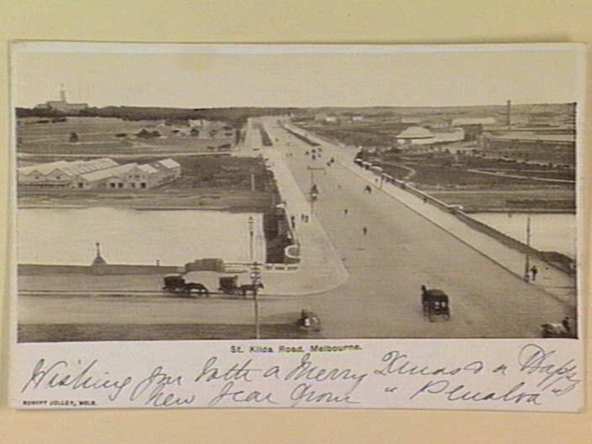 St. Kilda Road, Melbourne, Melbourne City (c. 1902)