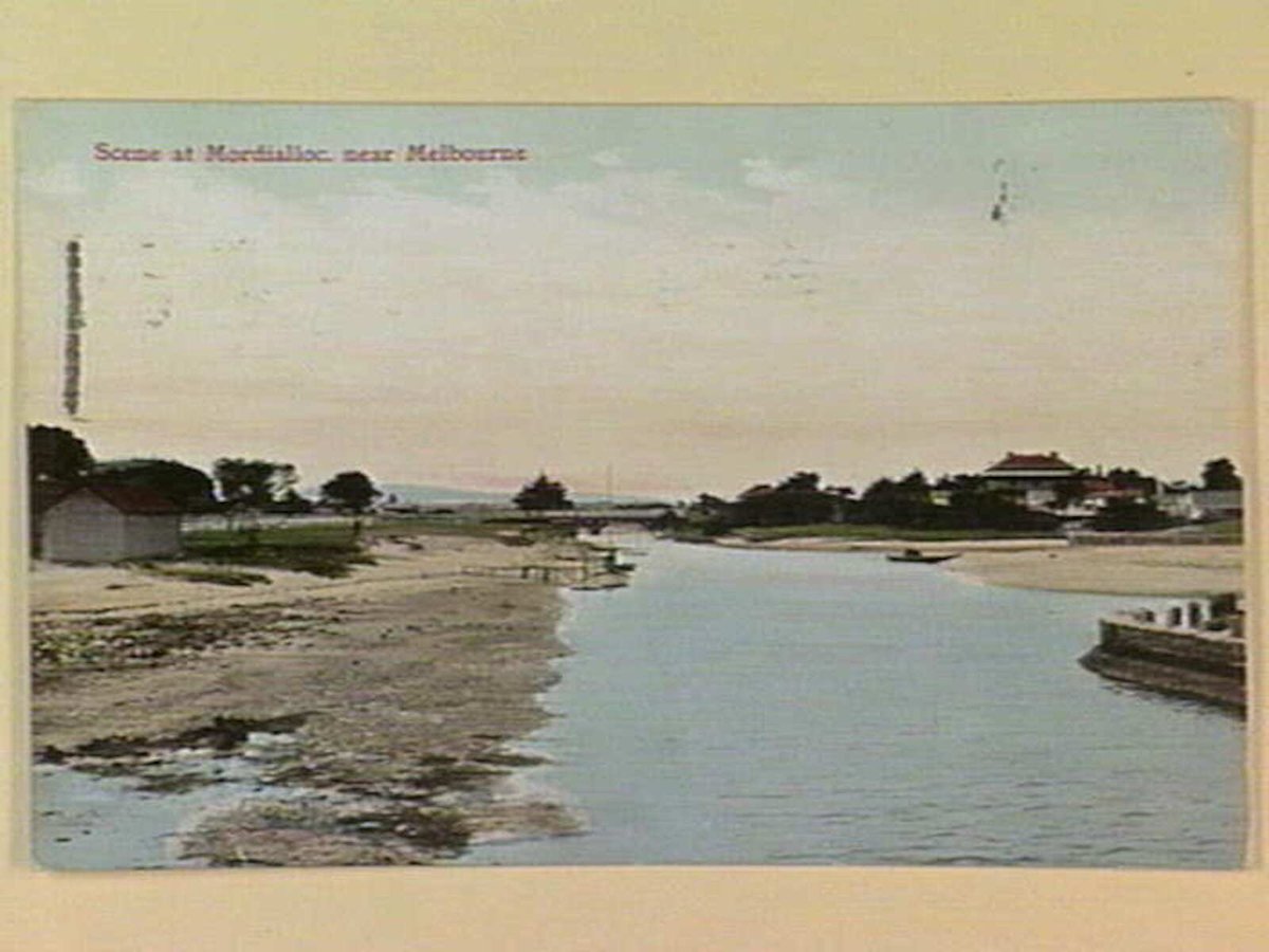 Scene at Mordialloc. near Melbourne (c. 1906)