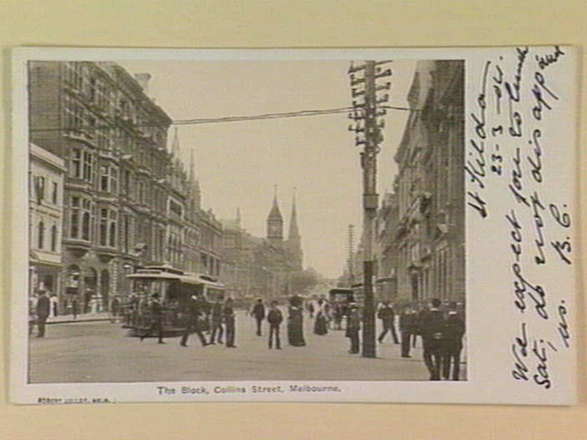 The Block, Collins Street, Melbourne, Melbourne City (c. 1904)