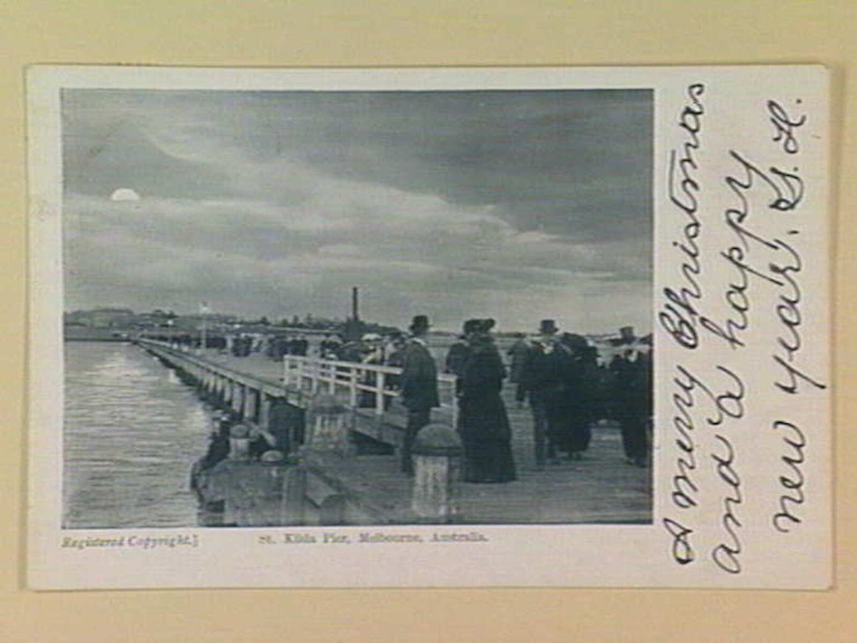 St. Kilda Pier, Melbourne, Australia, St Kilda (c. 1904)