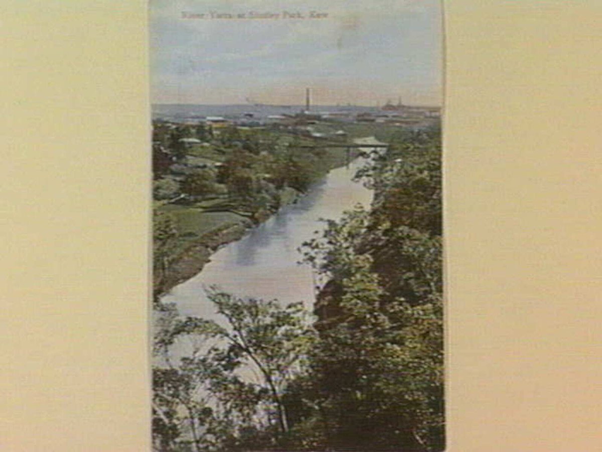 River Yarra at Studley Park, Kew (c. 1908)