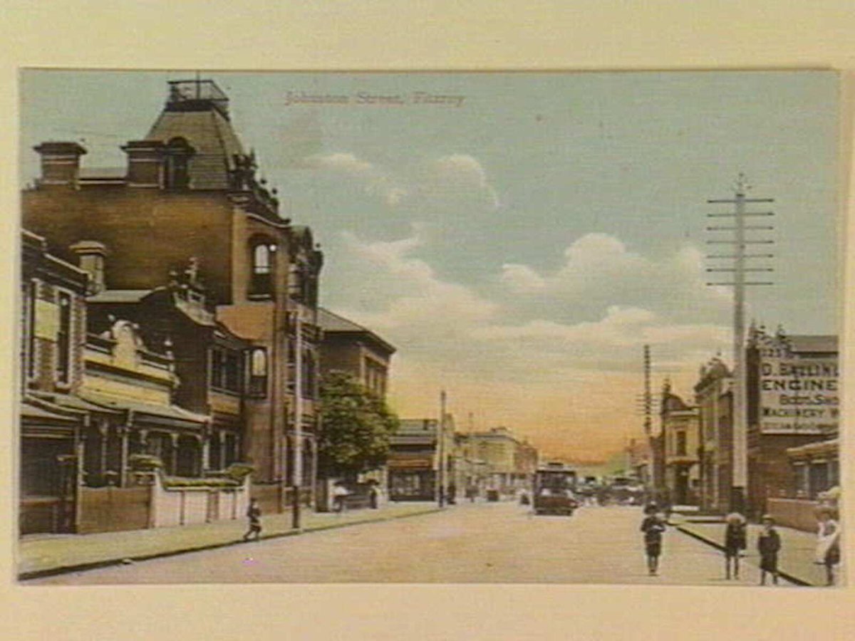 Johnston Street, Fitzroy (c. 1907)