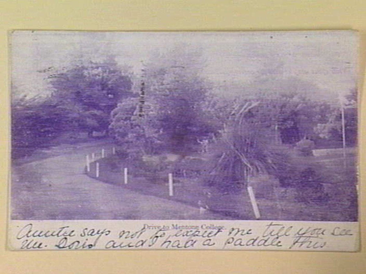 Drive to Mentone College (c. 1906)