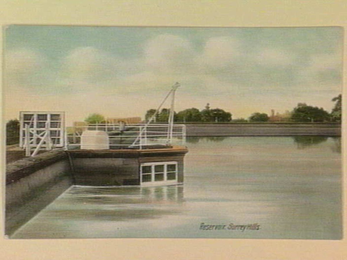 Reservoir. Surrey Hills (c. 1908)