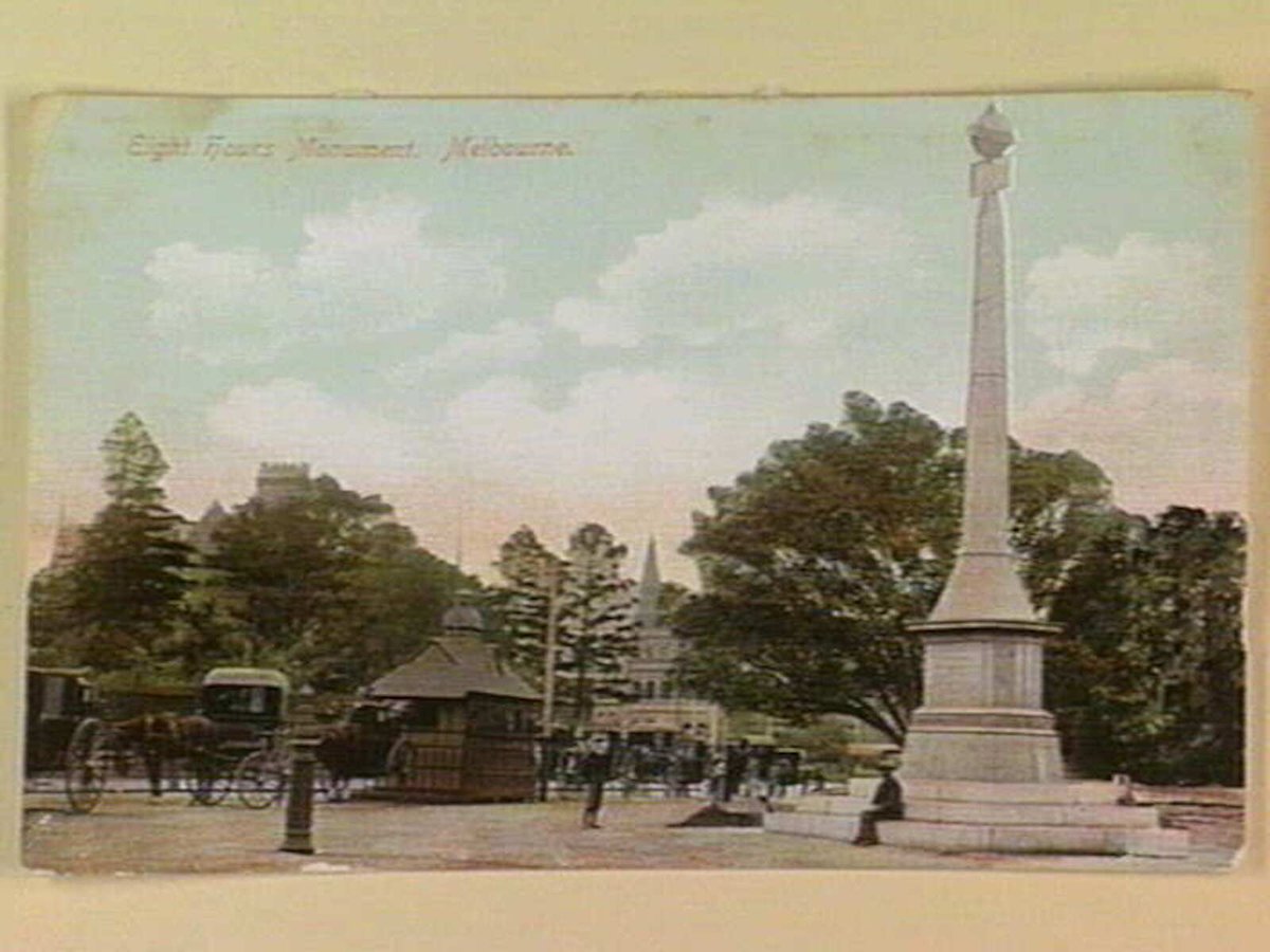 Eight hours Monument. Melbourne (c. 1910)