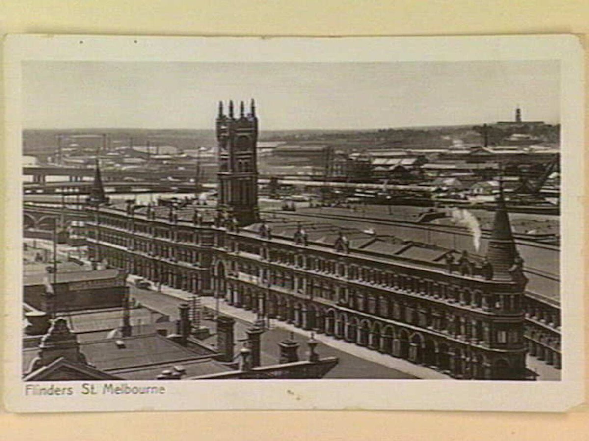 Flinders St. Melbourne, Melbourne City (c. 1910)