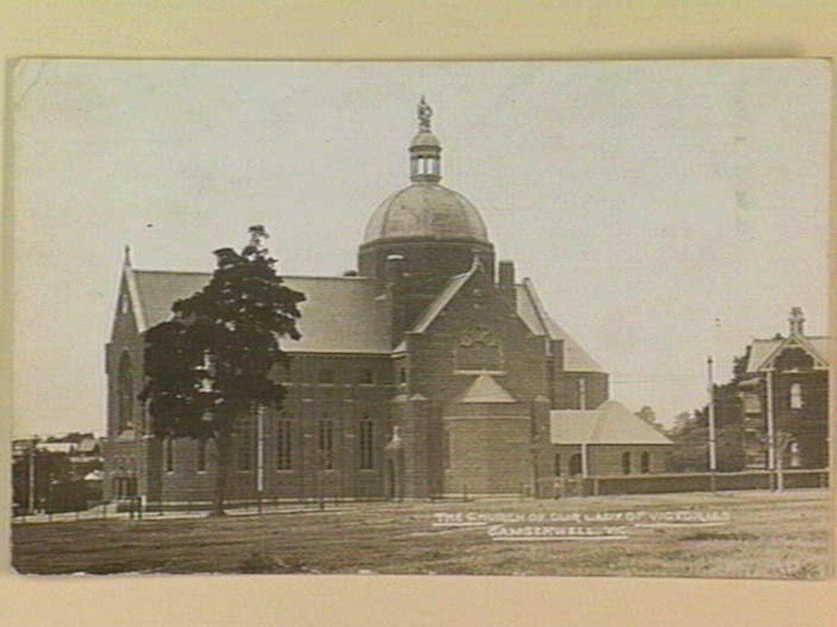THE CHURCH OF OUR LADY OF VICTORIES CAMBERWELL. VIC (c. 1918)