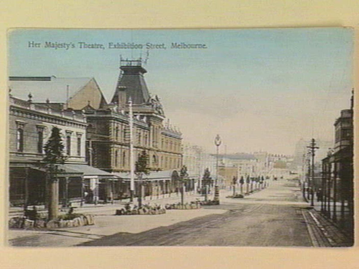 Her Majesty's Theatre, Exhibition Street, Melbourne, Melbourne City (c. 1910)