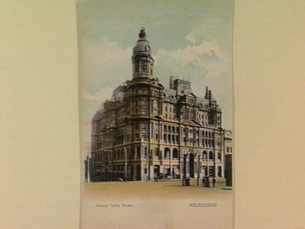 Federal Coffee Palace. MELBOURNE, Melbourne City (c. 1903)