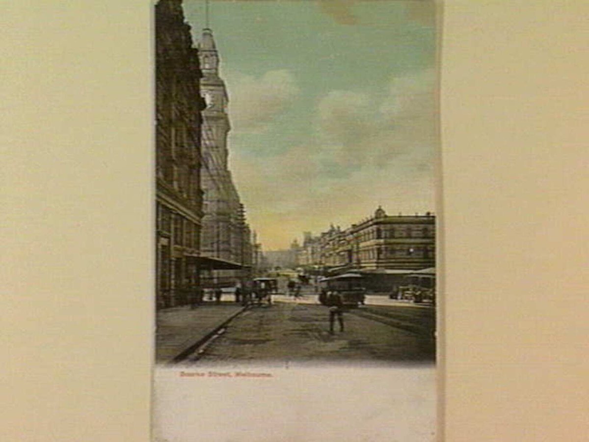 Bourke Street, Melbourne, Melbourne City (c. 1906)