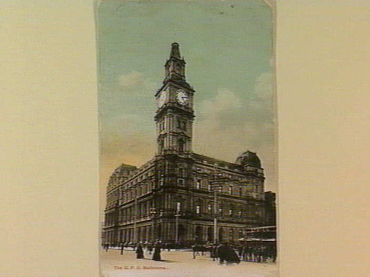 The G.P.O. Melbourne, Melbourne City (c. 1906)