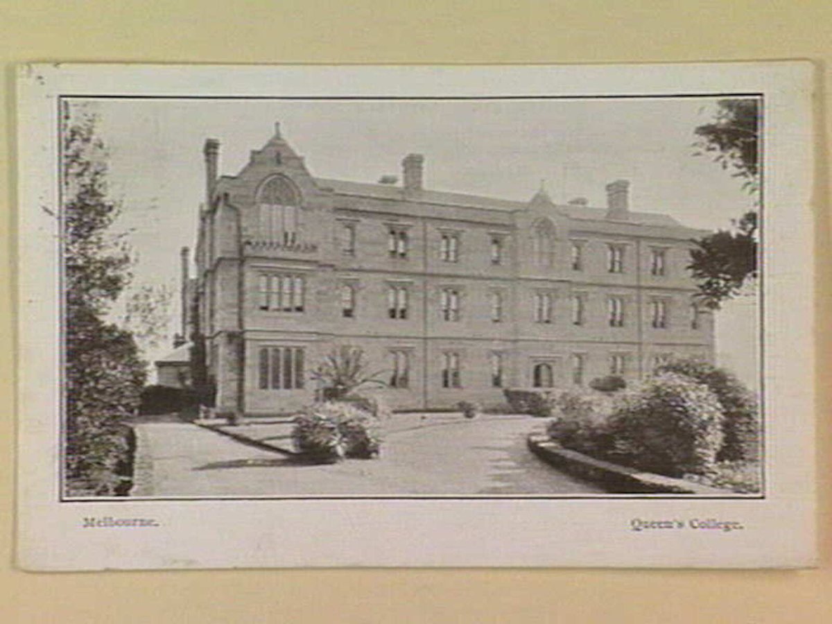 Queen's College. Melbourne (c. 1907)