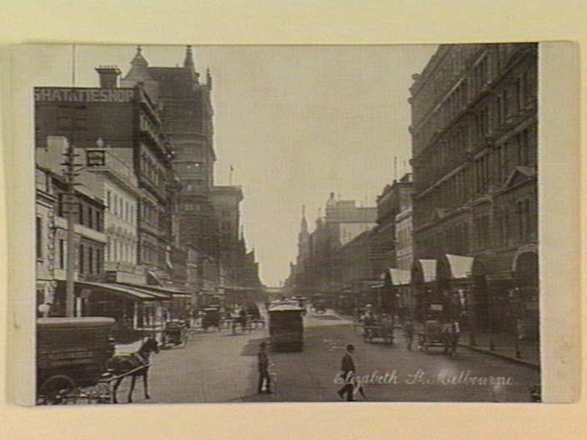 Elizabeth St., Melbourne, Melbourne City (c. 1906)
