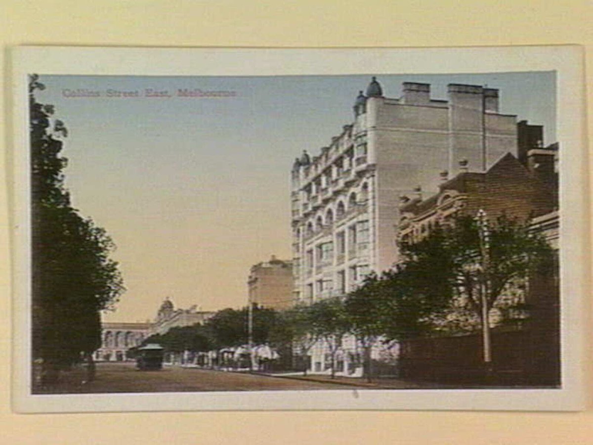 Collins Street East, Melbourne, Melbourne City (c. 1912)