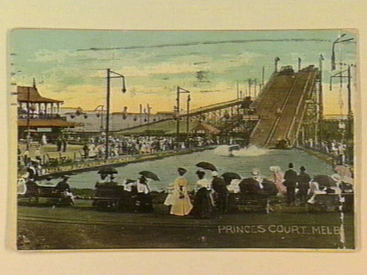 PRINCES COURT. MELB, Melbourne (c. 1908)