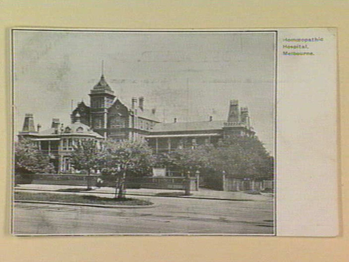 Homeopathic Hospital, Melbourne (c. 1905)