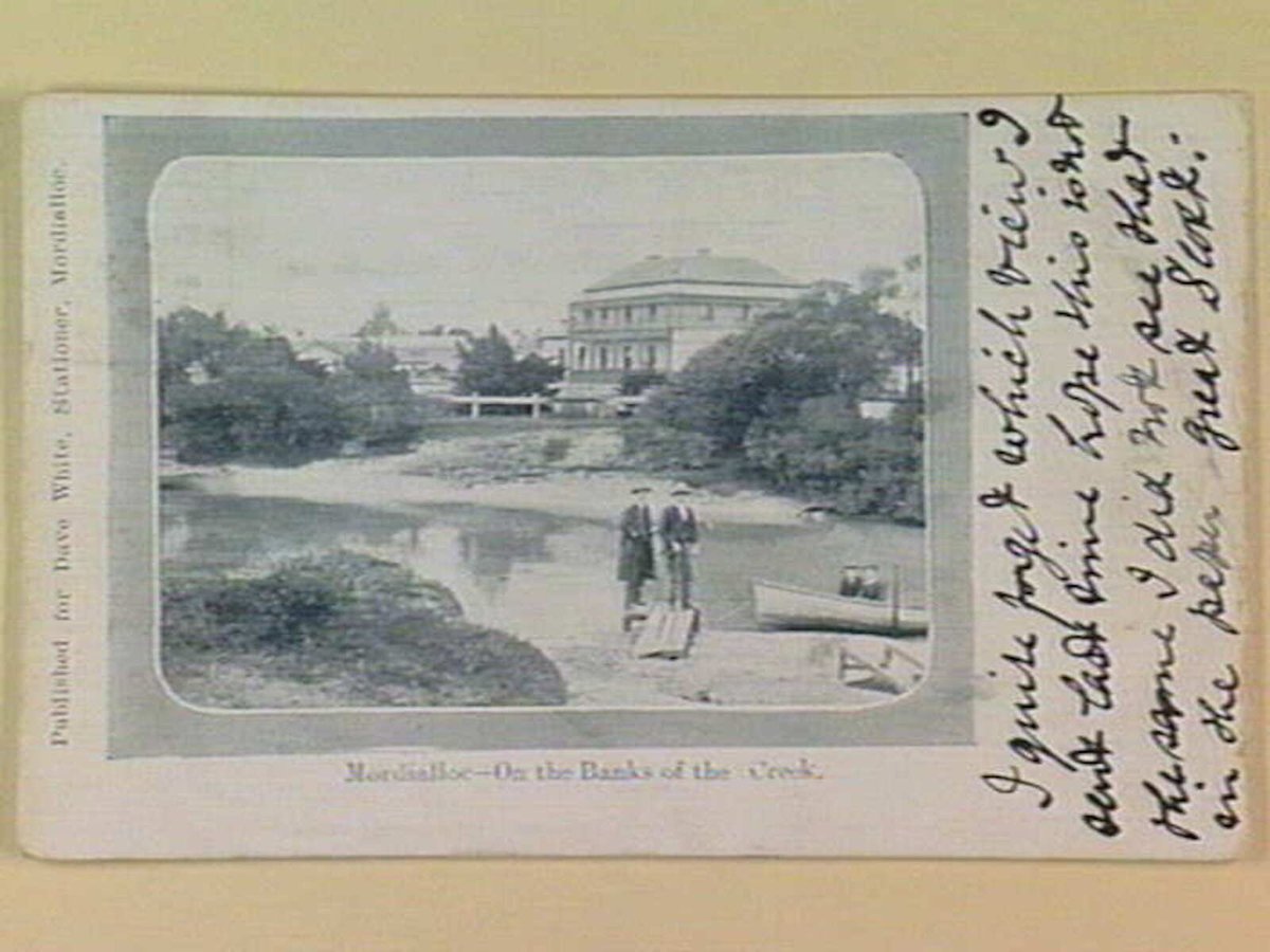Mordialloc - On the Banks of the Creek (c. 1906)