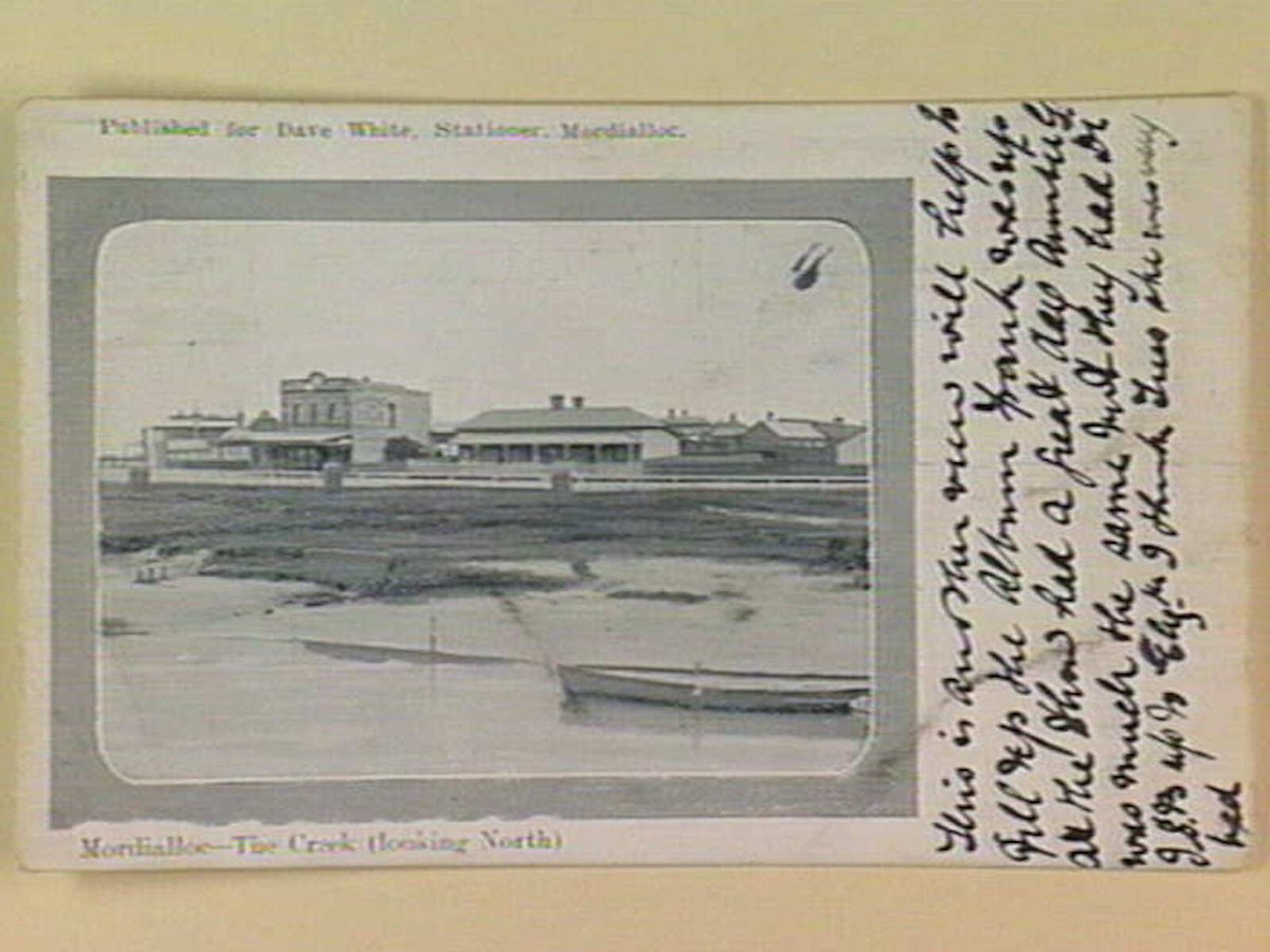 Mordialloc - The Creek (looking North) (c. 1906)