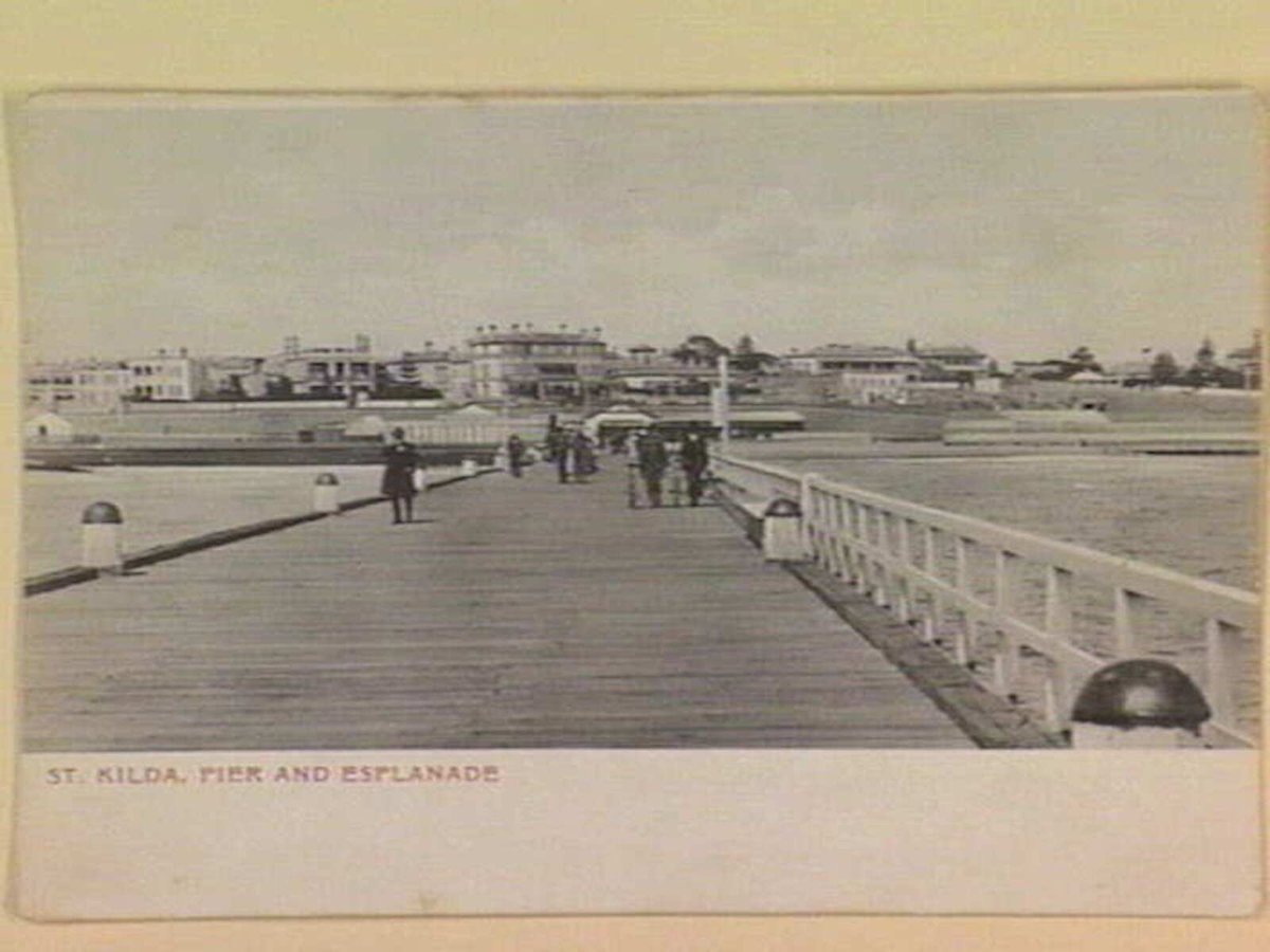 ST. KILDA, PIER AND ESPLANADE, St Kilda (c. 1906)