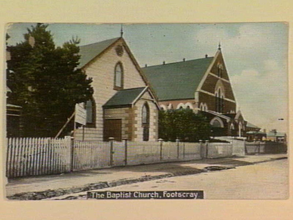 The Baptist Church, Footscray (c. 1910)
