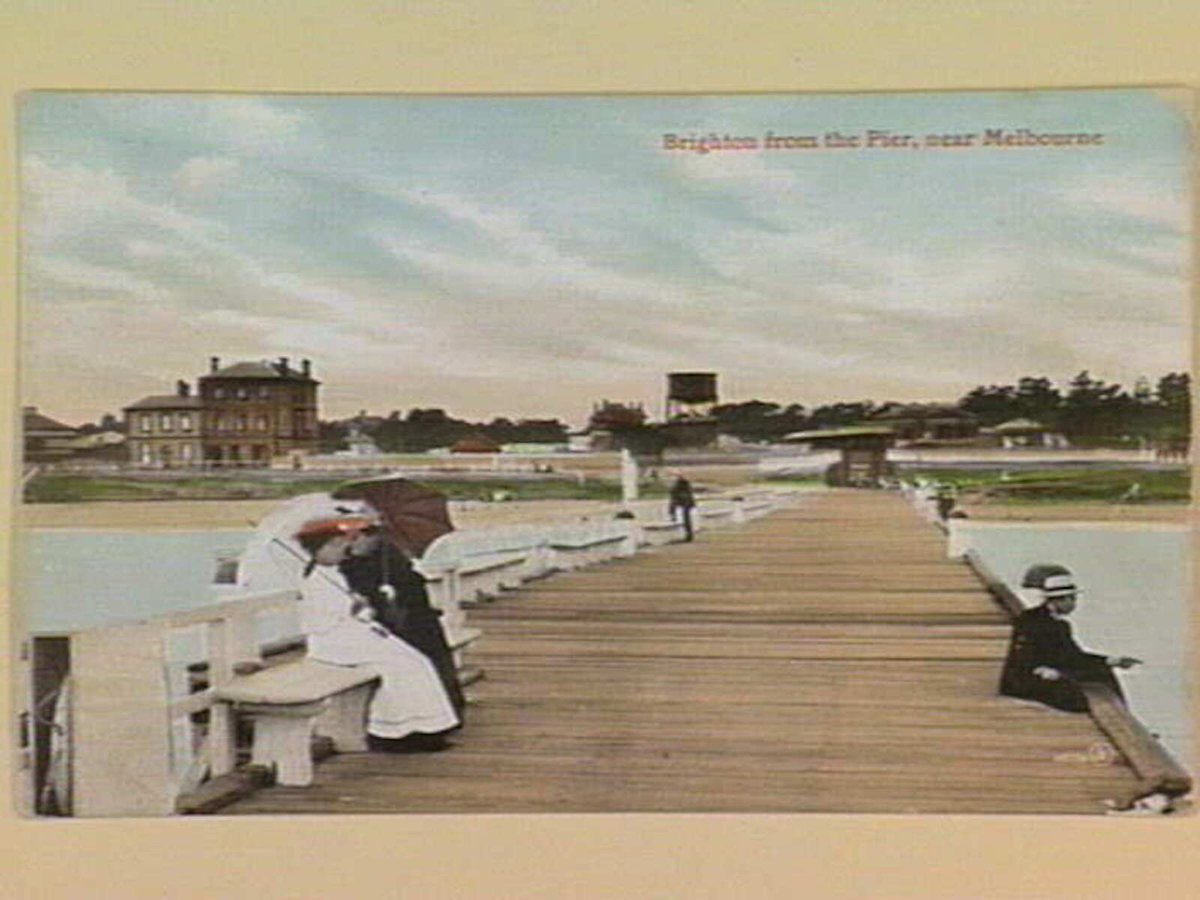 Brighton from the Pier, near Melbourne (c. 1902)