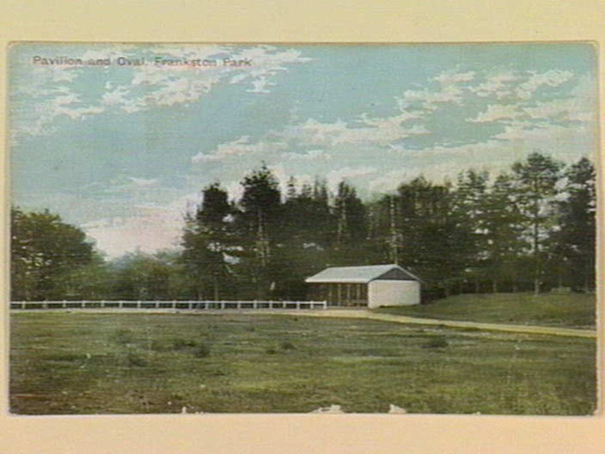 Pavilion and Oval, Frankston Park (c. 1912)