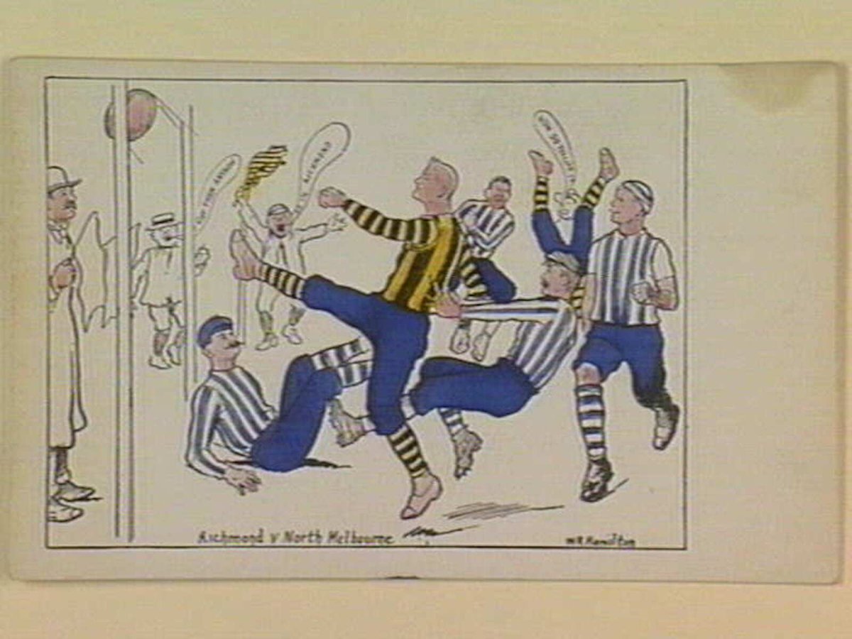 Richmond v North Melbourne (c. 1906)