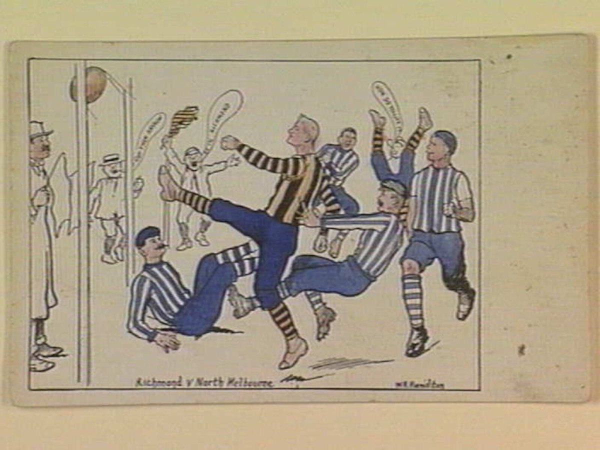 Richmond v North Melbourne (c. 1906)