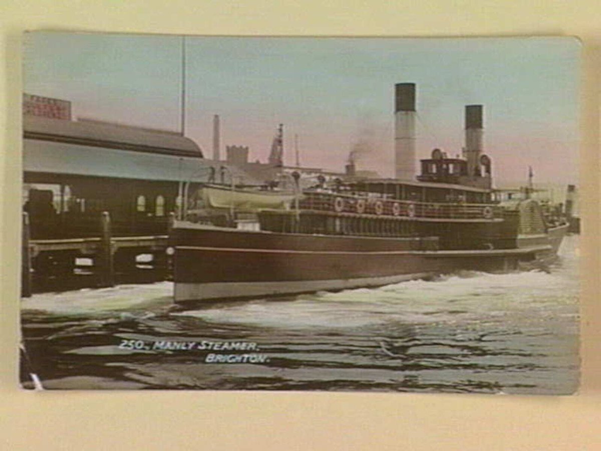 MANLY STEAMER. BRIGHTON (c. 1910)