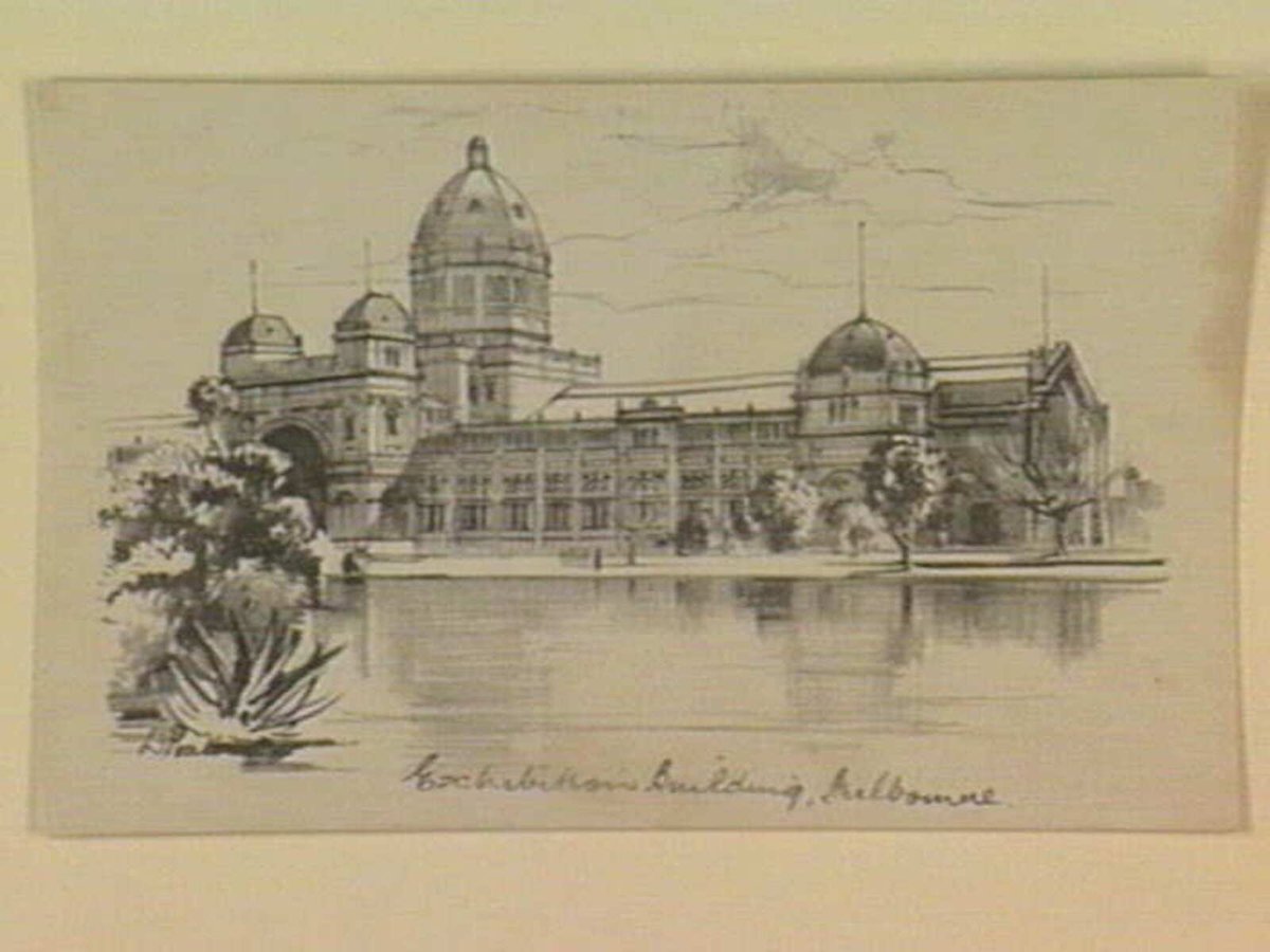 Exhibition Building, Melbourne, Carlton (1940s)