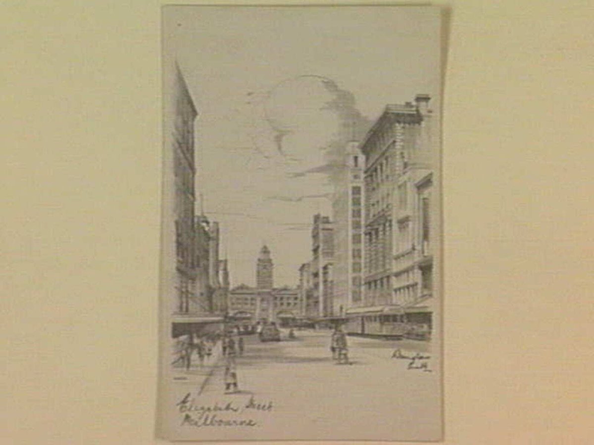 Elizabeth Street Melbourne, Melbourne City (1940s)
